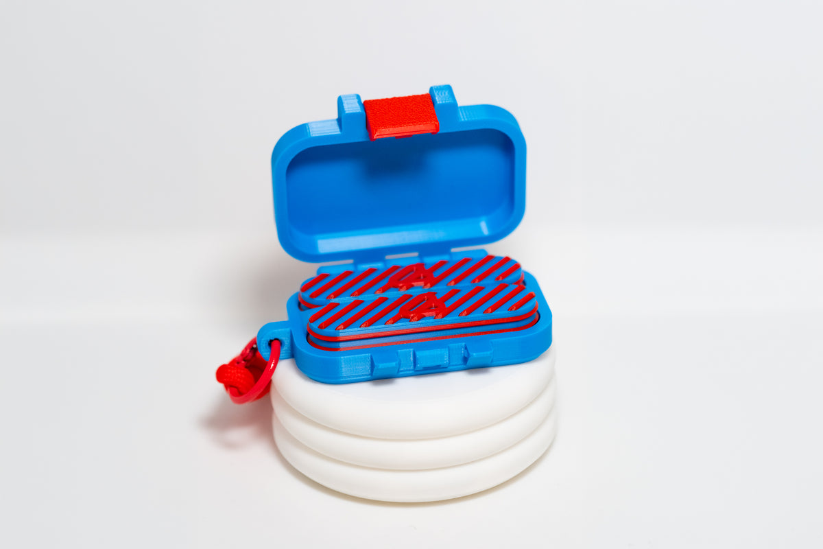 Bidgit (Blue/Red) with Hard Case