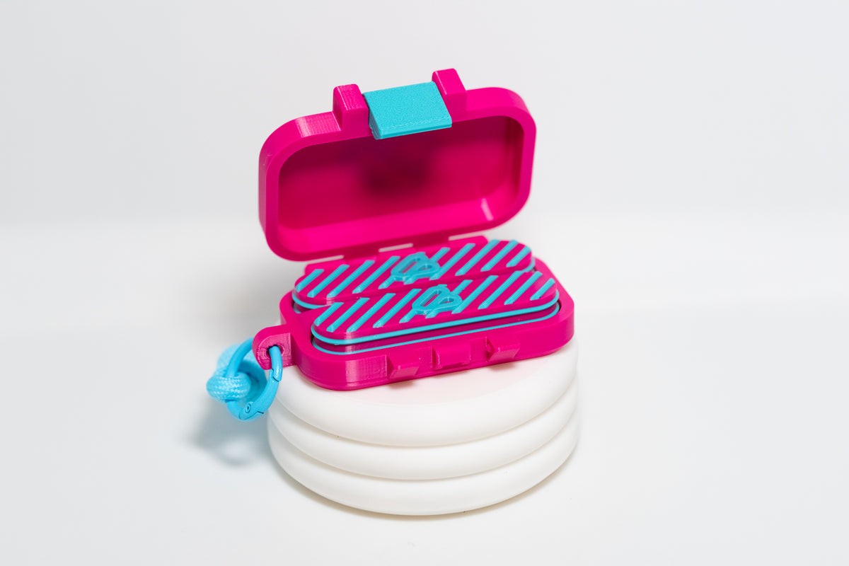 Bidgit (Magenta/Teal) with Hard Case