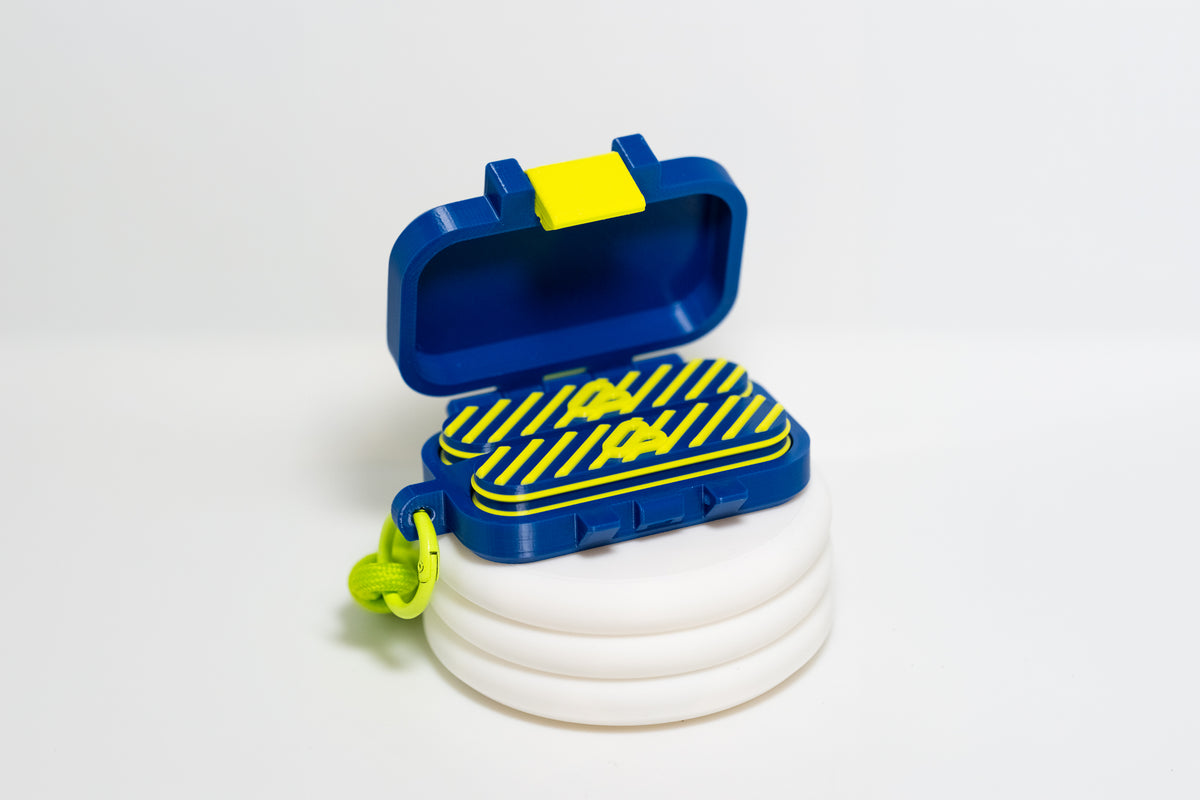 Bidgit (Blue/Lime) with Hard Case