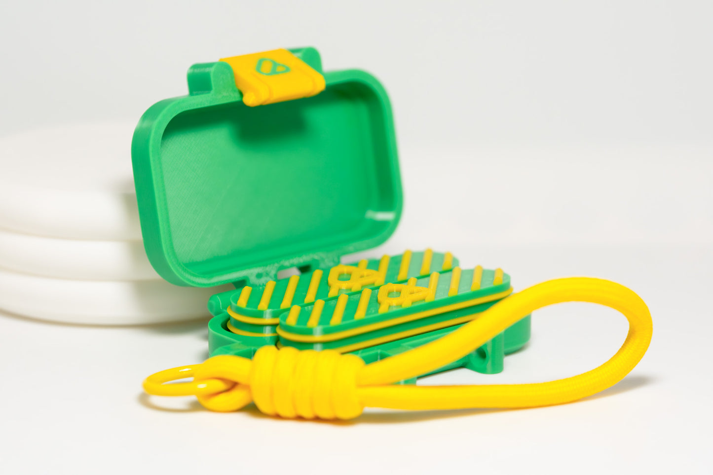 Bidgit (Green/Yellow) with Hard Case
