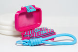 Bidgit (Magenta/Teal) with Hard Case