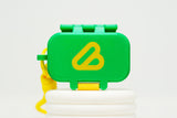 Bidgit (Green/Yellow) with Hard Case