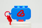 Bidgit (Blue/Red) with Hard Case